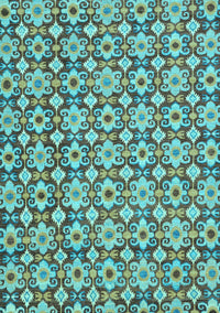 Abstract Light Blue Modern Rug, abs30lblu