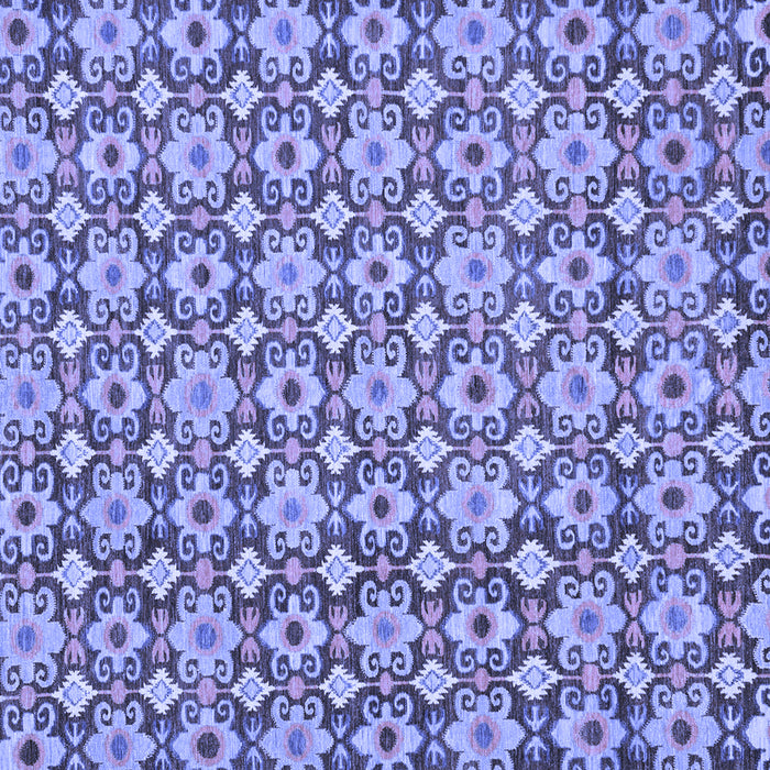 Square Machine Washable Abstract Blue Modern Rug, wshabs30blu