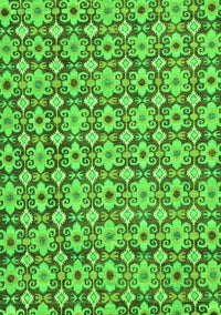 Abstract Green Modern Rug, abs30grn