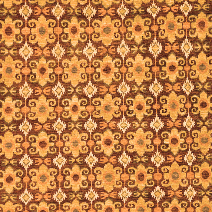 Abstract Orange Modern Rug, abs30org