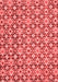 Abstract Red Modern Area Rugs