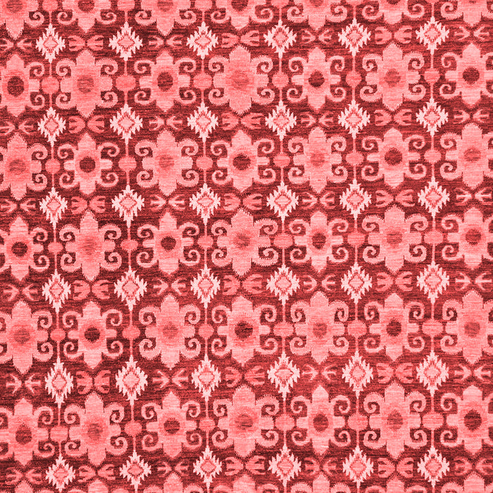 Machine Washable Abstract Red Modern Rug, wshabs30red