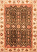 Oriental Orange Traditional Rug, abs3100org