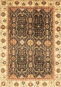 Oriental Brown Traditional Rug, abs3100brn