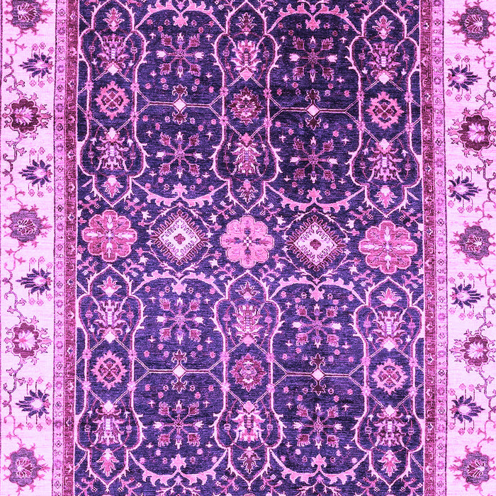 Machine Washable Oriental Purple Traditional Area Rugs, wshabs3100pur