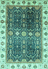 Oriental Turquoise Traditional Rug, abs3100turq