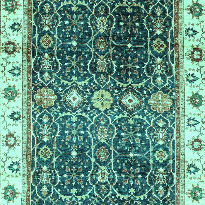 Oriental Turquoise Traditional Rug, abs3100turq