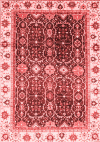 Oriental Red Traditional Rug, abs3100red