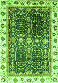 Oriental Green Traditional Rug, abs3100grn