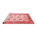 Modern Red Washable Rugs