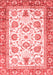 Abstract Red Modern Area Rugs