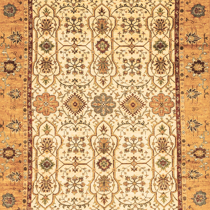 Abstract Brown Modern Rug, abs3102brn