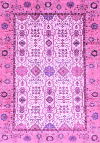 Abstract Purple Modern Rug, abs3102pur