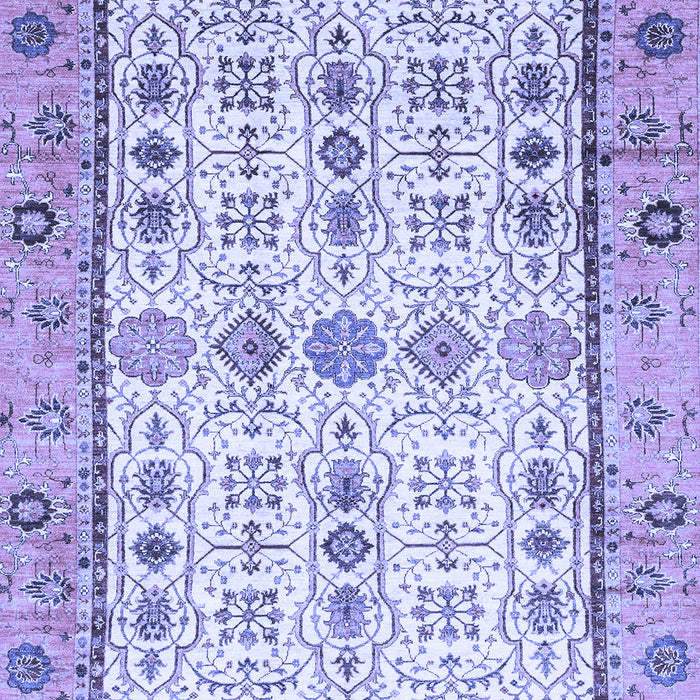 Abstract Blue Modern Rug, abs3102blu