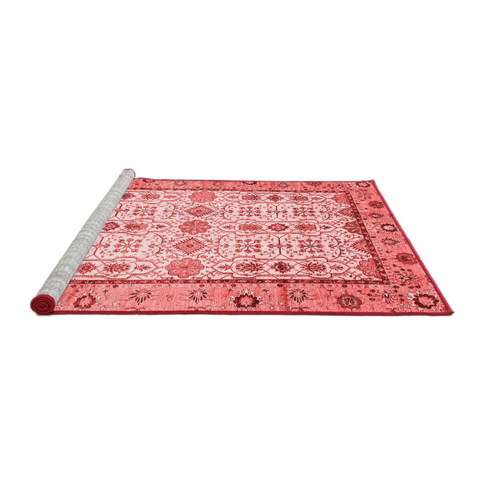 Modern Red Washable Rugs