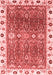 Oriental Red Traditional Area Rugs