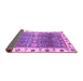 Sideview of Oriental Purple Traditional Rug, abs3103pur