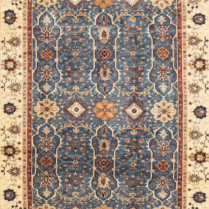 Machine Washable Abstract Coffee Brown Rug, wshabs3103