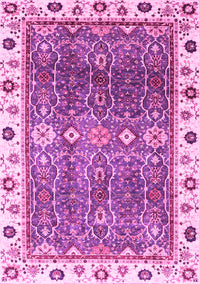 Oriental Pink Traditional Rug, abs3103pnk