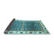 Sideview of Oriental Light Blue Traditional Rug, abs3103lblu