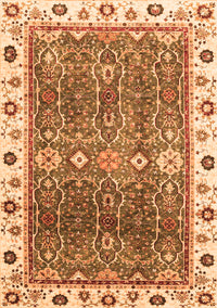 Oriental Orange Traditional Rug, abs3103org