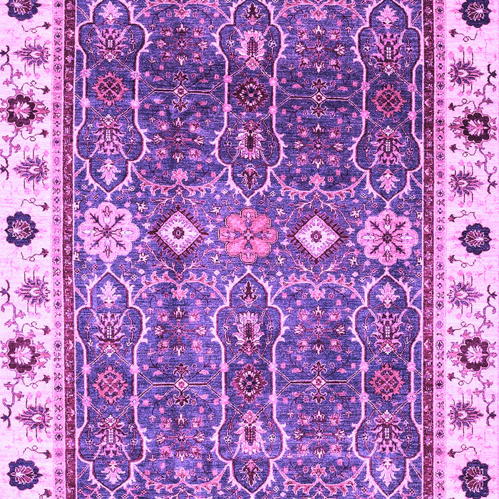 Machine Washable Oriental Purple Traditional Area Rugs, wshabs3103pur