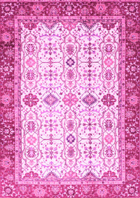 Oriental Pink Traditional Rug, abs3104pnk