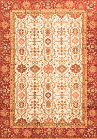 Oriental Orange Traditional Rug, abs3104org