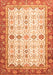 Oriental Orange Traditional Rug, abs3104org