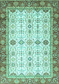 Oriental Turquoise Traditional Rug, abs3104turq