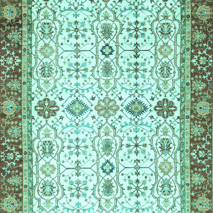 Oriental Turquoise Traditional Rug, abs3104turq