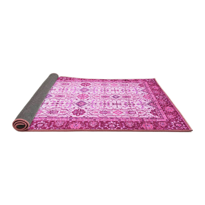 Sideview of Oriental Pink Traditional Rug, abs3104pnk