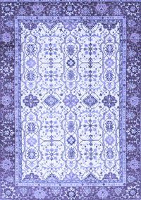 Oriental Blue Traditional Rug, abs3104blu