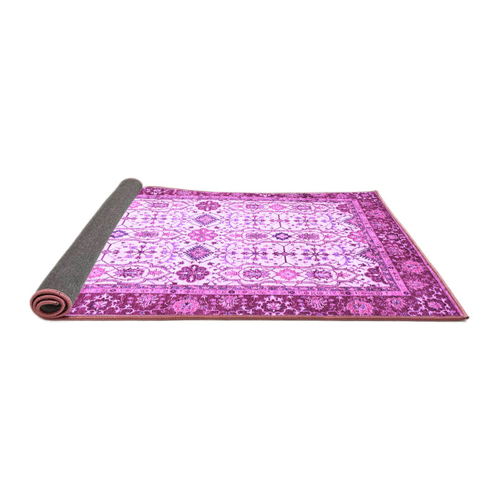 Sideview of Oriental Purple Traditional Rug, abs3104pur
