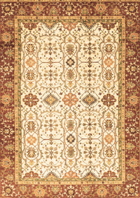 Oriental Brown Traditional Rug, abs3104brn