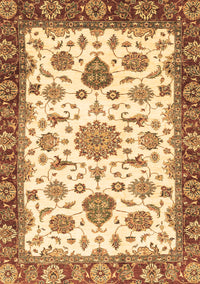 Oriental Brown Traditional Rug, abs3105brn