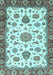 Oriental Light Blue Traditional Rug, abs3105lblu