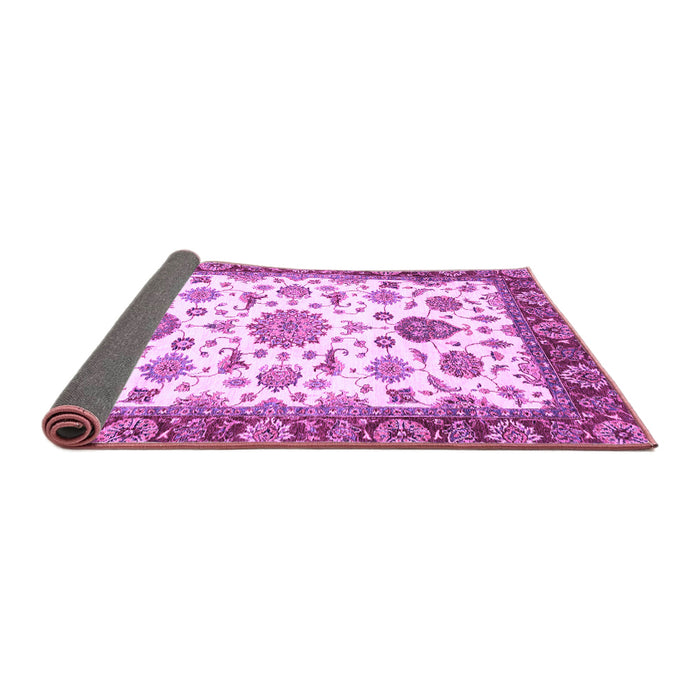 Sideview of Oriental Purple Traditional Rug, abs3105pur
