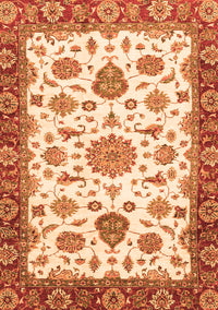 Oriental Orange Traditional Rug, abs3105org