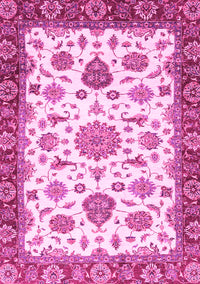 Oriental Pink Traditional Rug, abs3105pnk