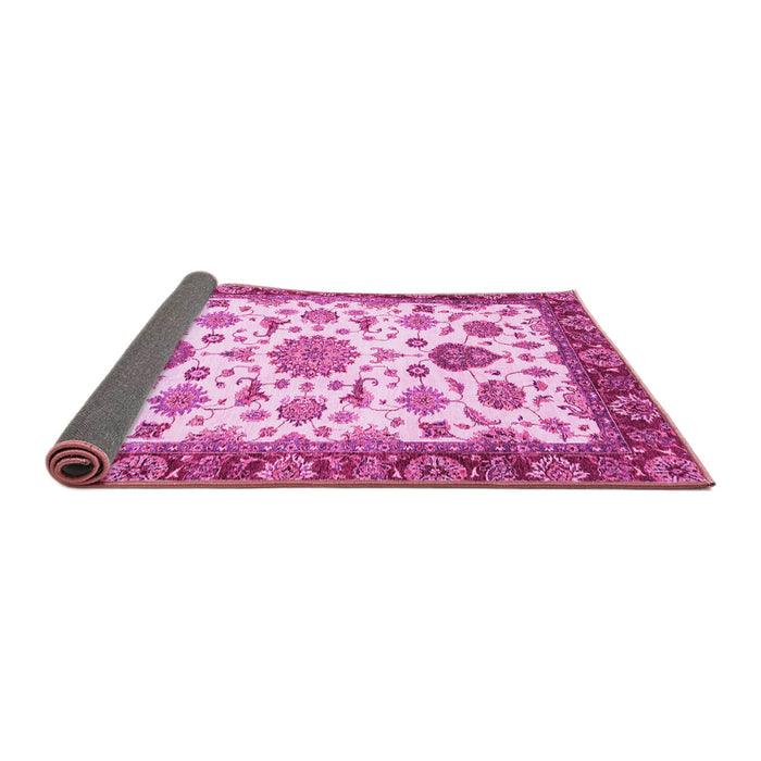 Sideview of Oriental Pink Traditional Rug, abs3105pnk
