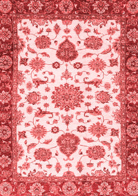 Oriental Red Traditional Rug, abs3105red