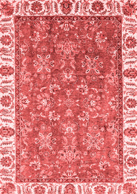 Abstract Red Modern Rug, abs3106red