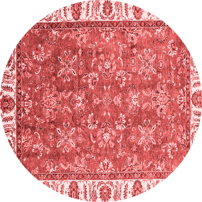 Abstract Red Modern Rug, abs3106red