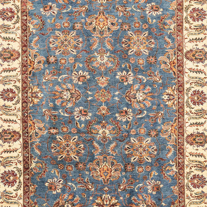 Machine Washable Abstract Tan Brown Rug, wshabs3106