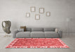 Modern Red Washable Rugs