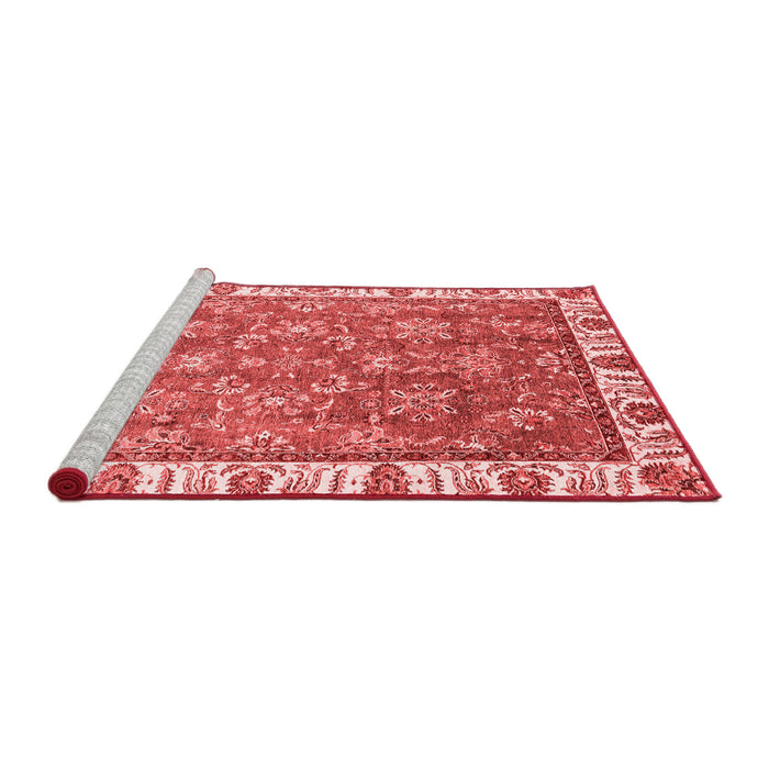 Modern Red Washable Rugs