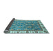 Sideview of Abstract Light Blue Modern Rug, abs3106lblu