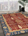 Machine Washable Abstract Tomato Red Rug in a Family Room, wshabs3107