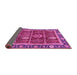 Sideview of Oriental Pink Traditional Rug, abs3107pnk